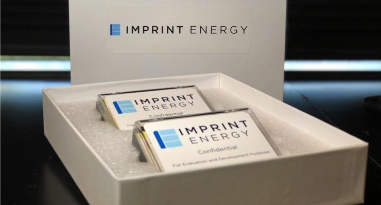 Imprint Energy Expands Access to Safe, Flexible Batteries for High-Volume IoT Applications